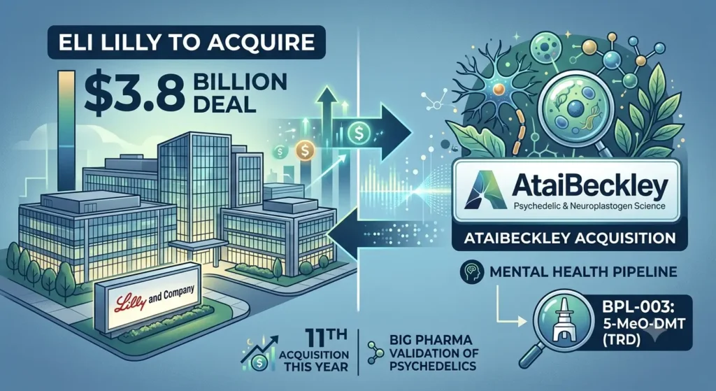 Eli Lilly to Acquire AtaiBeckley for up to $3.8 Billion