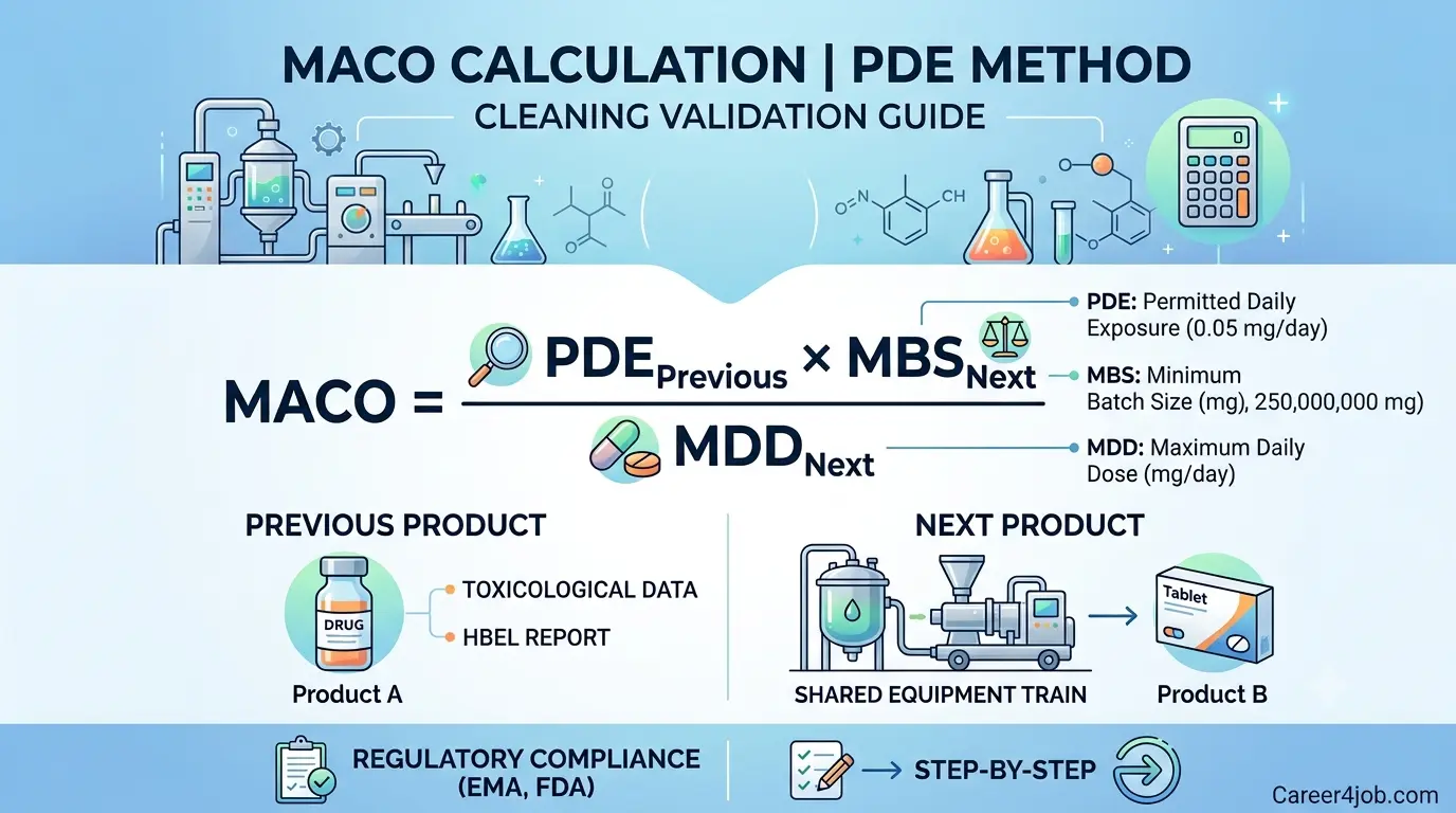 MACO Calculation Using the PDE Method