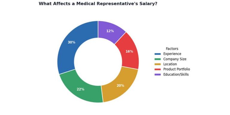 What Affects a Medical Representative's Salary?