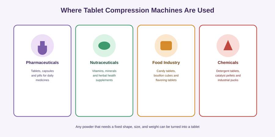 Table Compression Machine: Complete Guide to Working Principle, Types, Parts, Applications, and Maintenance (2026) Table Compression Machine: Complete Guide to Working Principle, Types, Parts, Applications, and Maintenance (2026)